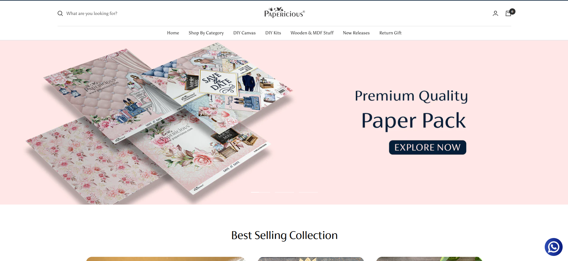 Papericious - Website Development 1 Screenshot 2025 04 18 140504